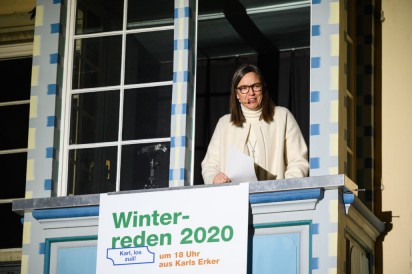 Esther-Mirjam de Boer bei Winterreden 2020